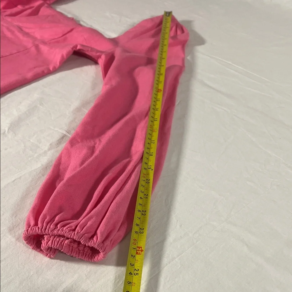 Princess Polly Vibrant Pink Long Sleeve mini Dress size 6 - Picture 6 of 8